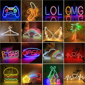 Letrero de Neón LED Personalizado con Diseño Gratuito, Letrero de Neón con Nombre y Logotipo Personalizado para Dormitorio, Fiesta de Cumpleaños, Hogar, Juegos, Roma - Product Image 3