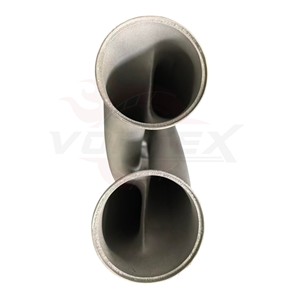 ท่อไอเสียสแตนเลส Vortex T304 แบบ X-Pipe สำหรับระบบท่อไอเสียขนาด 63 มม. 70 มม. 76 มม. ทั่วไป - Product Image 3