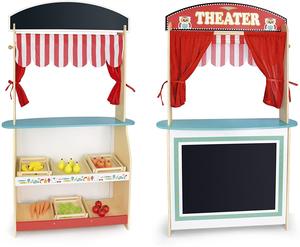 Nouveaux jouets <span class=keywords><strong>de</strong></span> cinéma en bois pour enfants, ensemble 2 en 1 <span class=keywords><strong>de</strong></span> <span class=keywords><strong>magasin</strong></span> <span class=keywords><strong>de</strong></span> jeux du marché, parfait pour les courses <span class=keywords><strong>de</strong></span> supermarché ou les cafés - Product Image 3