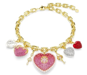 <span class=keywords><strong>Collier</strong></span> Fleur en Acier Inoxydable Entièrement Sertie de Diamants, Ensemble de Bijoux Romantique <span class=keywords><strong>et</strong></span> Luxueux en Zircon - Product Image 5