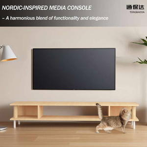 Nouveau <span class=keywords><strong>meuble</strong></span> de rangement TV moderne <span class=keywords><strong>Console</strong></span> multimédia Fournitures écologiques pour animaux de compagnie Meubles d'escalade Buffet Armoire pour <span class=keywords><strong>chambre</strong></span> à coucher Salon - Product Image 4