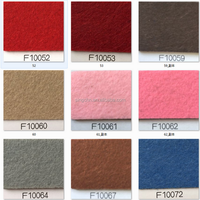 Vente en gros de tissu non tissé en polyester de couleur, épaisseur de 1 à 5 mm, rouleau de tissu en feutre