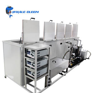 Blauwe Vinvis Ultrasone Reiniger 50l Multifunctionele 10800W 360l Vijf Baden Dpf Industriële Ultrasone Reinigers - Product Image 2