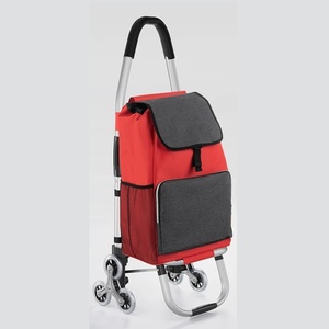 Carrito de Compras Plegable de Aluminio para Subir Escaleras, Fácil de Transportar, para <span class=keywords><strong>Supermercado</strong></span> y Camping - Product Image 1