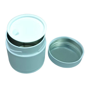 Rts 60*60/60*68Mm 30G50G Rỗng Cấp Thực Phẩm Nhỏ Vòng Sealable Cho Matcha Bột Với Kín Vít Nắp Nhựa Nắp <span class=keywords><strong>Tin</strong></span> Có Thể Hộp - Product Image 5