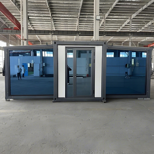 Maison Conteneur Modulaire de Luxe Personnalisable, Portable et Extensible, Préfabriquée, Pliable, 2 Chambres, Vente Chaude - Product Image 1