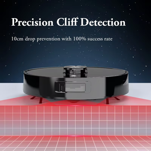 Robot Aspirador Láser Modelo ZV8, Navegación LiDAR, Succión de 3500 Pa, Control por Aplicación WiFi, Evitación Automática de Obstáculos, Limpiador de Pisos - Product Image 4