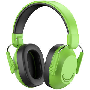 <span class=keywords><strong>Casque</strong></span> de protection OEM avec protection auditive, bandeau pour enfants, écouteurs SNR 30dB, couleur verte, protège-oreilles pour enfants autistes - Product Image 1