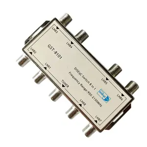 Commutateur Satellite Tv 8 voies d'intérieur haute Performance 950-2400MHz