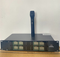 Système de Microphone Sans Fil UHF Professionnel TK-6008 640-690 MHz, 8 Canaux, Micro Main, Casque et Cravate Sans Fil