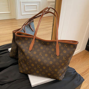 Bolsa de mano personalizada con logo, de gran capacidad, nueva, informal, multiusos, para mujer, impresa, para viaje. - Product Image 6