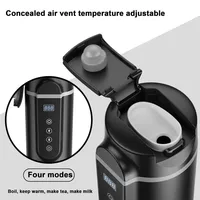 12V 24V Portable voiture chauffage tasse en acier inoxydable chauffe-eau bouteille voiture bouilloire tasse à café