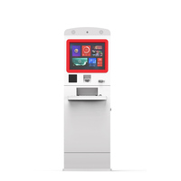 Kiosque de supermarché POS tout-en-un, kiosque de commande automatique, kiosque de paris, machine de paiement automatique pour centre commercial