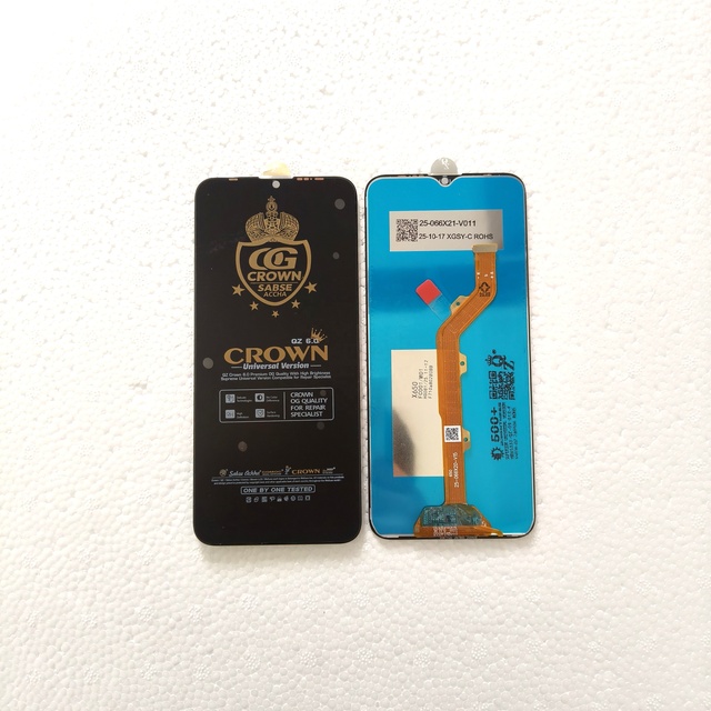 Crown Lcd Phone Screen Display for Tecno Itel Infinix X650 Camon 12 CC7 KC8 Spark 4 KC2J KE6 Smart 9 HOT 8 Mobile Phones LCDs