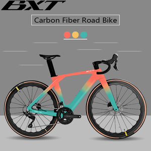 Bicicleta de Carretera BXT de Carbono Completo con Frenos de Disco, 24 Velocidades, Cableado Interno, Usada, T47 105 DI2 R7170 - Product Image 4