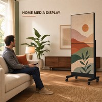 Affiche LED P2.5 pliable à économie d'énergie, ultra basse consommation, 4K HDR10, CMS basé sur le cloud, RDM, utilisation en intérieur, affichage couleur 170°