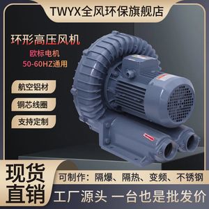 Soplador Anular de Alta Presión TWYX RB-077 5.5KW con Motor de Aleación de Aluminio para Manejo de Aire Industrial - Product Image 3