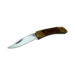 Couteau de poche d'extérieur avec manche robuste pour le bushcraft et les activités tactiques, couteau pliant robuste avec lame en acier inoxydable - Product Image 1