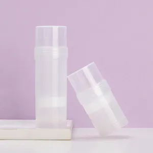 플라스틱 용기 립밤 튜브 투명 도매 화장품 립스틱 튜브 투명 사용자 정의 색상 30ML 60ML