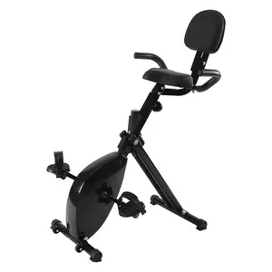 Sepeda Mini latihan magnetis dalam ruangan kualitas tinggi dengan kursi dan sandaran yang dapat disesuaikan