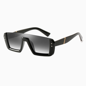 Lunettes de soleil à monture large 2025 transparentes pour femmes Lunettes personnalisées pour hommes Lunettes à monture carrée bon marché - Product Image 6