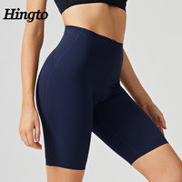 Shorts de cyclisme et de course pour femme, taille haute élastique, respirants, effet ventre plat, en Spandex et Nylon, pour le sport, vente en gros ODM