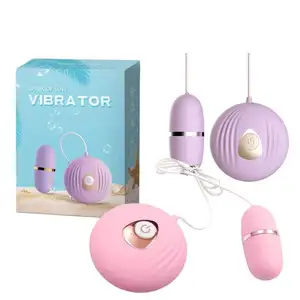 New woman sexy toys soft Shell shaped remote control female sex masturbation device G-spot vibrating egg