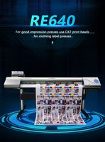 Impresora de Inyección de Tinta Automática de Rollo a Rollo Roland RE640, 80% Nueva, Original, con Tinta Eco Solvente Multicolor, 220V, Garantía de 3 Meses, para Publicidad