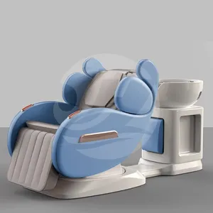 맞춤형 전기 샴푸 마사지 의자 헤어 워싱 스파 헤드 안락 샴푸 미용실 침대 미용실