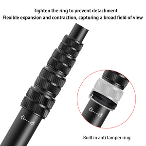 Bastone telescopico personalizzato per Selfie, personalizzazione del tubo per Selfie in bicicletta, guaina rotante in lega di alluminio tubo telescopico - Product Image 3