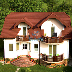 Vật Liệu Lợp Mái Phong Cách Gia Đình Macedonia Gạch Mái Năng Lượng Mặt Trời Phủ Đá Chống Gỉ Giá Tấm Lợp Sóng Giá Rẻ Trung Quốc - Product Image 2