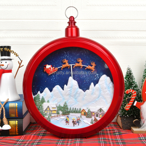 Hot Selling LED Light <strong>Christmas</strong> Tree Pendant Creative Shop Window Display for Cross-Border New Year Decorations - Product Image 1