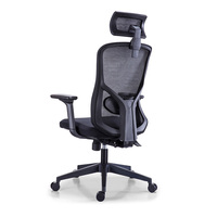 Échantillon gratuit Chaise de bureau de direction ergonomique directe d'usine avec appui-tête ergonomique et support dorsal Chaise de bureau