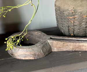 Vintage Natural Wooden <b>Candle</b> Stand Handmade Rustic Decorative <b>Candle</b> Holder Home Decor Centerpiece for Wedding Living Room - Product Image 2