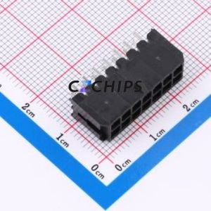WB300A1E-143P-002 Wire-to-Board Pin Header Through hole Component (THT),P=3mm Connector 2x7P 3mm Through Hole Micro-Fit (MX 3.0) - Product Image 1