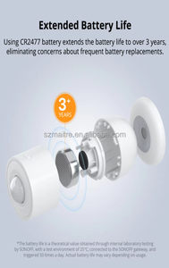 <span class=keywords><strong>SONOFF</strong></span> SNZB-03P Smart Zigbee Motion Sensor Light Detection Smart <span class=keywords><strong>Home</strong></span> Security Trabalhar com <span class=keywords><strong>ZBBridge</strong></span>-P EWeLink Alexa Google - Product Image 4