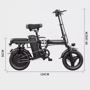 Bicicleta Plegable Urbana Ultraligera de Fábrica, Vehículo para Desplazamientos con Batería de Litio Asistida de 72V, 40-60km/h - Product Image 1