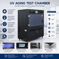 Cámara de Envejecimiento UV de Alta Precisión para Simulación de Radiación Solar, Máquina de Prueba de Resistencia a la Intemperie UV