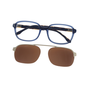 Nuovo Design UV400 Unisex da occhiali da sole con Clip magnetica su occhiali con Clip per occhiali polarizzati con <span class=keywords><strong>montatura</strong></span> in acetato - Product Image 3
