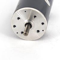 Moteur à balais ZHENGKE ZYTD-45SRZ-R 45 mm 12 V CC 3000 tr/min avec balais de charbon remplaçables