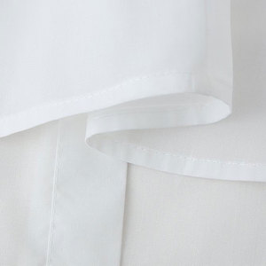 OEM Customized Women's Blouses <strong>White</strong> Long Sleeve Turn-down Collar Shirts With Golden <strong>Sequin</strong> Palm Button Down Casual <strong>Tops</strong> - Product Image 6