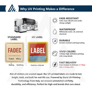 הדפסה uv תווית מיני מדבקה עבור מוצרי קריקטורה לילדים צעצוע עמיד למים מדבקה גליל - Product Image 3