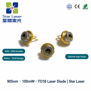 905nm Laserdiode 100mW NIR TO56 Einzelmodus QSI für Laserentfernungsmesser Photoelektrischer Sensor Hochwertig - Product Image 4