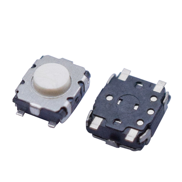 SKSGACE010 SKSGAFE010 3*2.7*1.4 Mini Patch Surface Silicone Car Remote Control Vehicle Mounted Equipment 4 Pin SMT Tact Switch