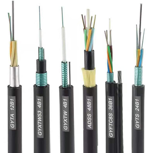 Câble à fibre optique aérien autoportant à gaine simple 12C G.652D pour lignes électriques à courte portée et réseaux de télécommunications ruraux - Product Image 6