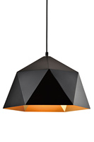 Lustre suspendu en métal de forme irrégulière, design moderne et minimaliste, pour boutique de thé au lait, café, bar, comptoir