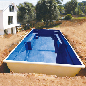 Moderna y Lujosa Piscina de Hidromasaje Grande de Fibra de Vidrio para Exteriores, para Uso Familiar y Hotelero - Product Image 5
