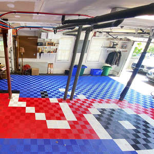 Suelo Modular Rígido y Removible <span class=keywords><strong>para</strong></span> Garaje, Suelo <span class=keywords><strong>Laminado</strong></span> <span class=keywords><strong>para</strong></span> Garaje, Estacionamiento de Automóviles, Exterior - Product Image 1