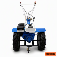 Tractor de un solo eje diésel de transmisión directa serie profesional con PTO de doble velocidad y 8 velocidades, contenedor 40HQ, MOQ bajo para proveedor en Oriente Medio
