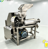 Semi-automatische fruitsapmachine voor kleine sapverwerkingsinstallaties
